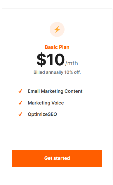 Basic Plans Annually